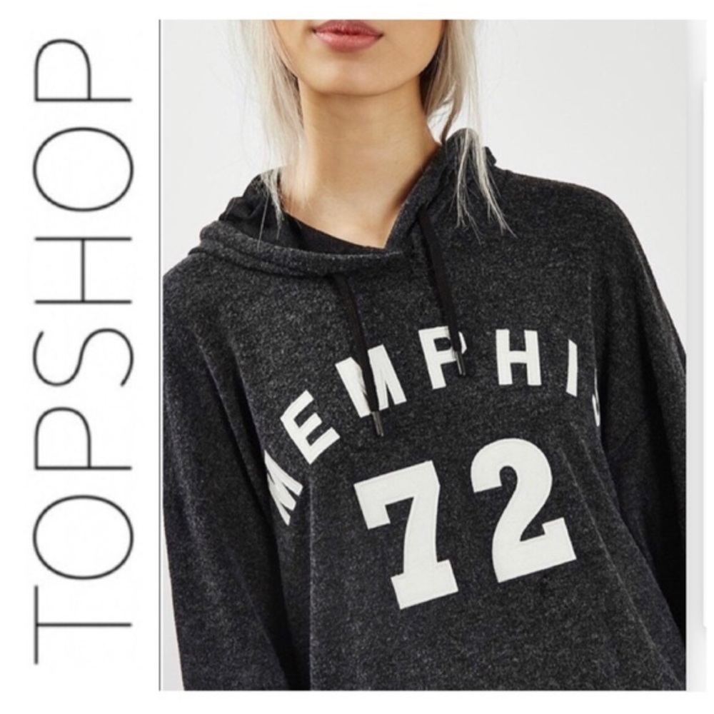 MEMPHIS TOP SHOP BRUSHED HOODIE